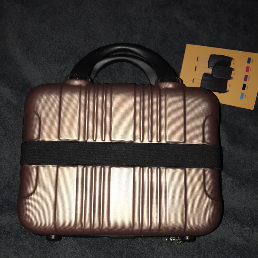 Pink Primicia USA Small Suitcase